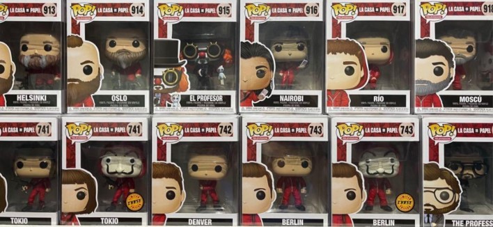 La Casa de Papel - FUNKO POP a další