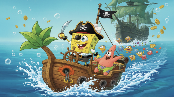 SpongeBob: Pirátské dobrodružství (2025) – recenze smrště, kterou děti milují a dospělí jen lapají po dechu
