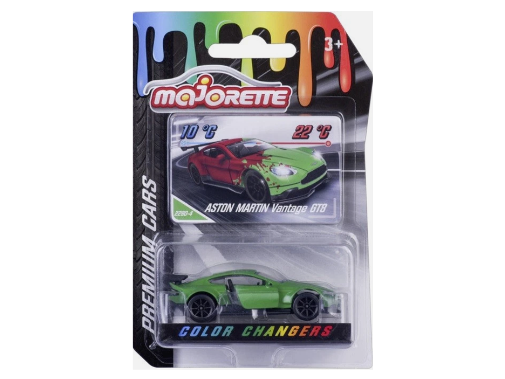 Auto Majorette Color Change Aston Martin Vantage GT8