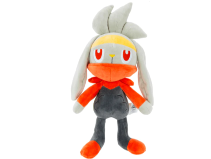 Merch Plyšová hračka Pokémon Raboot 30cm