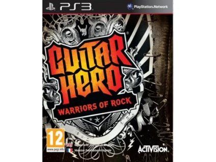 PS3 Guitar Hero Warriors of Rock