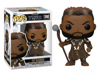 Merch Funko Pop! 1098 Black Panther Wakanda Forever MBaku