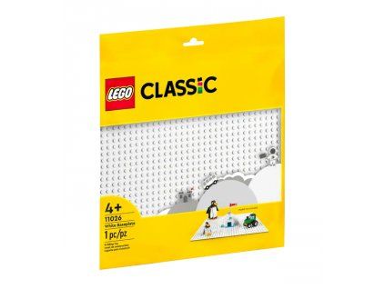 LEGO Classic 11026 Bílá podložka na stavění