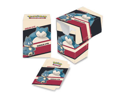 Krabička na karty Pokémon Snorlax a Munchlax na 75 karet