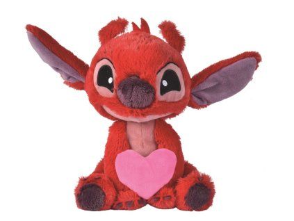 Plyšová hračka Disney Stitch Leroy Holding Heart 25cm