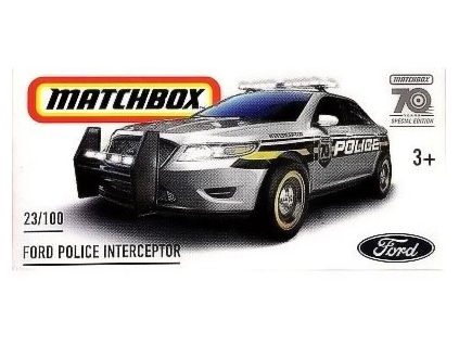 Matchbox Ford Police Interceptor
