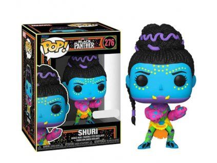 Funko Pop! 276 Marvel Black Panther Shuri (Blacklight)