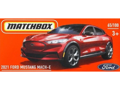Matchbox 2021 Ford Mustang Mach E Box