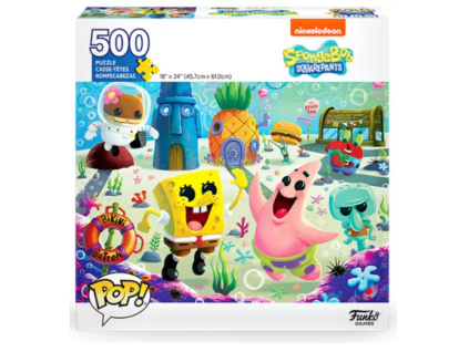Puzzle Spongebob 500 dílků
