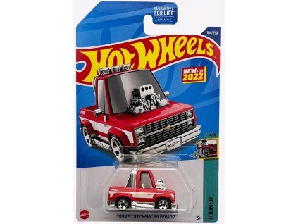 Hot Wheels Toond 83 Chevy Silverado Red Nové