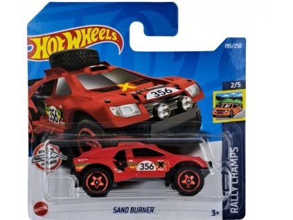 Hot Wheels Sand Burner Red