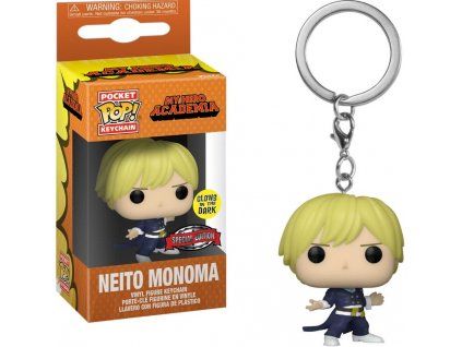 Klíčenka Funko Pocket Pop! My Hero Academia Neito Monoma Glows in the Dark Nové