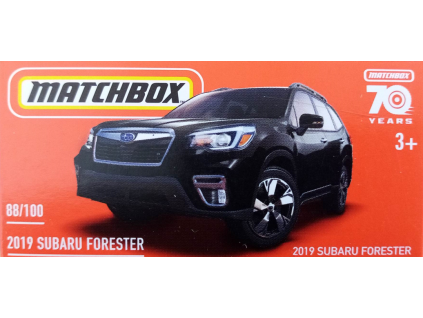 Matchbox 2019 Subaru Forester Black Box