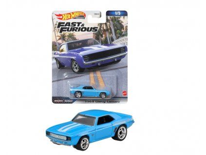 Hot Wheels Premium Fast and Furious 1969 Chevy Camaro