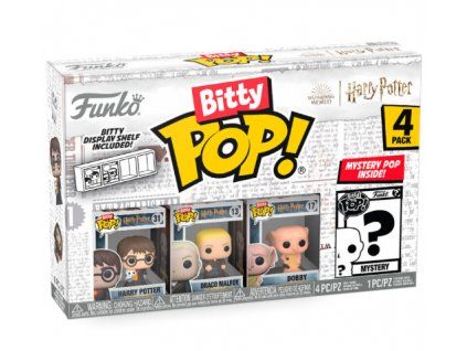 Figurka Funko Bitty Pop! Harry, Draco, Dobby, Mystery
