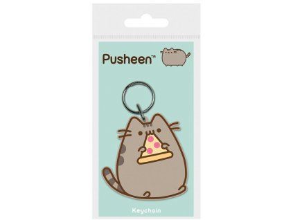 Klíčenka Pusheen s pizzou Nové