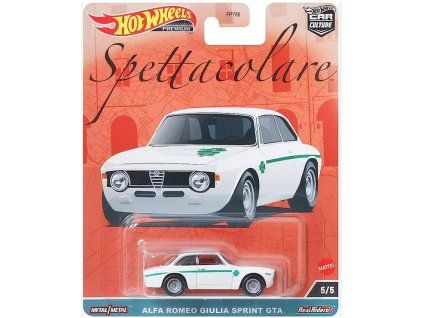 Hot Wheels Premium Spettacolare Alfa Romeo Giulia Sprint GTA