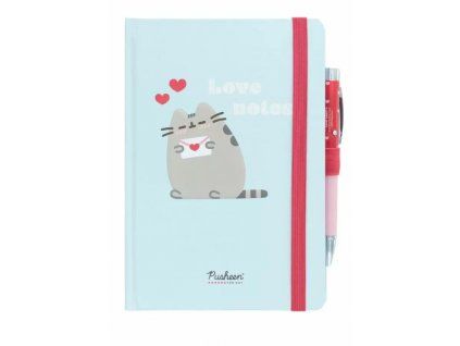 Poznámkový blok Pusheen Love Notes A5 s propiskou