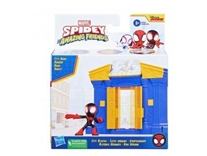 Hrací set Spidey a jeho úžasní přátelé City Bank