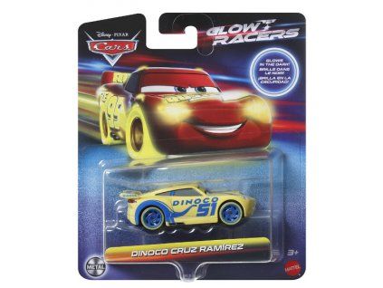 Disney Cars Glow Racers Dinoco Cruz Ramirez
