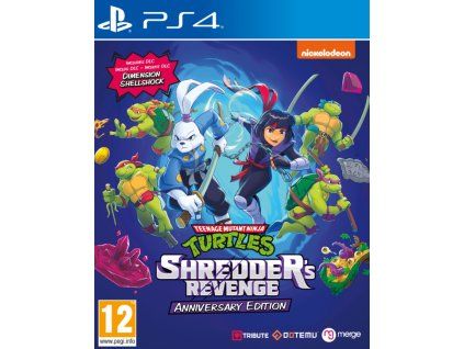 PS4 Teenage Mutant Ninja Turtles Shredders Revenge Anniversary Edition