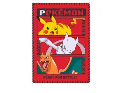 Deka Pokémon Ready for Battle! červená