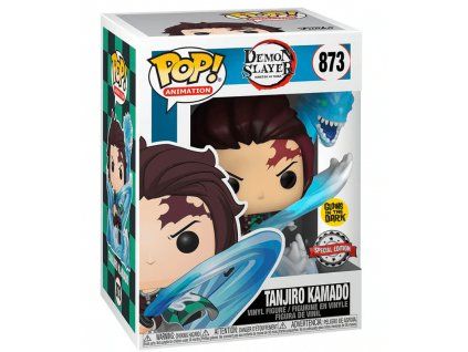 Funko Pop! 873 Demon Slayer Tanjiro Kamado Glows in the Dark