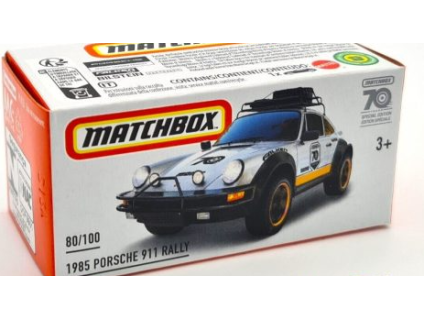 Matchbox 1985 Porsche 911 Rally