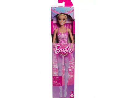 Barbie Baletka Blondýna v růžovém