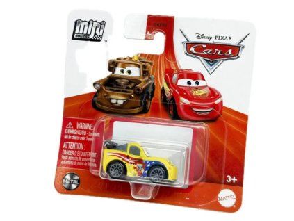 Disney Cars Mini Racers Jeff Corvette