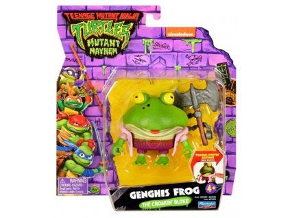 Figurka Teenage Mutant Ninja Turtles Mutant Mayhem Genghis Frog 12cm