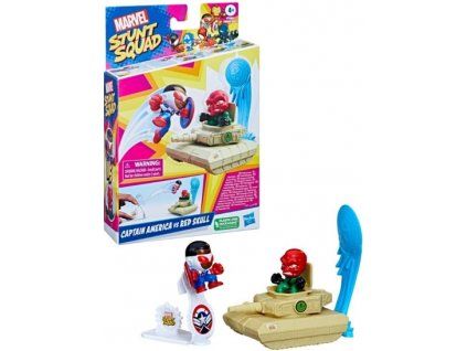Figurky Marvel Stunt Squad Captain America Vs Red Skull