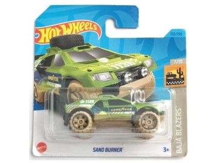 Hot Wheels Sand Burner zelený