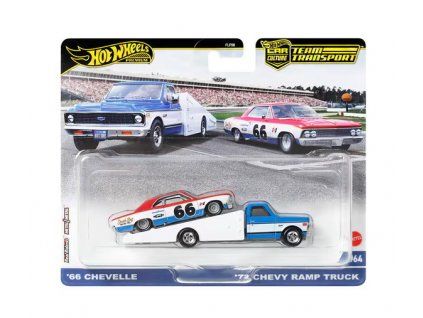 Hot Wheels Premium Car Culture Team Transport 66 Chevelle