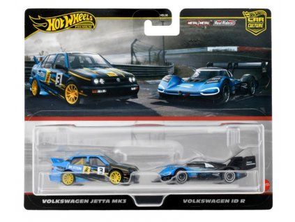 Hot Wheels Premium Car Culture Volkswagen Jetta MK3 a Volkswagen ID R
