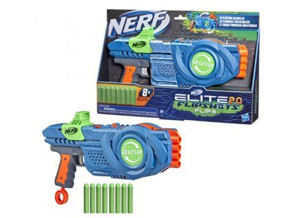Pistole Nerf Elite 2.0 Flipshots Flip 8 Nové
