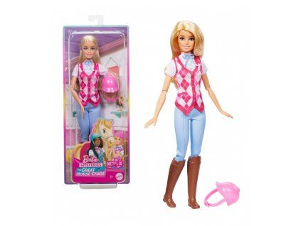 Barbie v jezdeckém oblečení