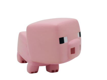 Antistresová figurka Minecraft Mega Squishme Pig 15cm