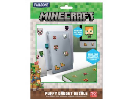 Samolepky Minecraft Puffy