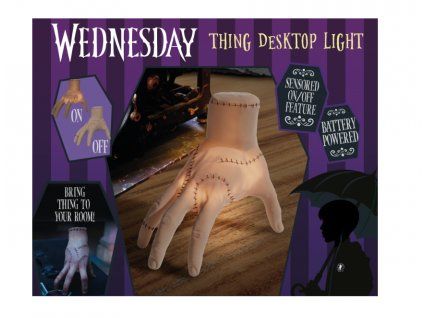 Dekorativní lampa Wednesday Věc 18cm