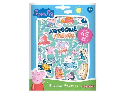 Okenní dekorace Prasátko Peppa