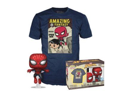 Funko set SpiderMan a tričko vel.L