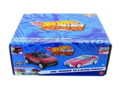 Hot Wheels PullBack Speeders Gmc Hummer Ev a Alpha Pursuit
