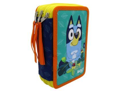 Penál Bluey s listy trojitý