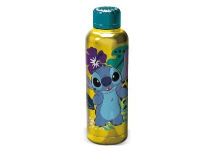 Láhev Lilo a Stitch žlutá 750ml hliníková