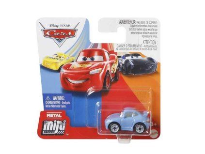 Disney Cars Mini Racers Sally modrá