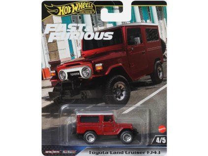 Hot Wheels Premium Fast and Furious Toyota Land Cruiser FJ43