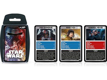 Karetní hra Top Trumps Star Wars Episoda 7 9 EN