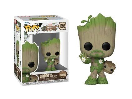 Funko Pop! 1393 We are Groot Groot as Iron Man