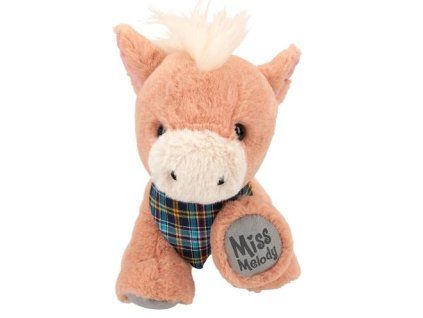 Plyšová hračka Miss Melody Tančící koník 20cm